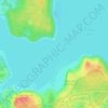 White Bear Lake topographic map, elevation, terrain