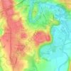 Grey College topographic map, elevation, terrain