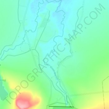 Groot Marico topographic map, elevation, terrain