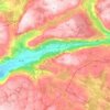 Ørsdalen topographic map, elevation, terrain