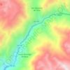 Huaura topographic map, elevation, terrain