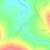 Mokolo topographic map, elevation, terrain