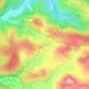 Zippori topographic map, elevation, terrain