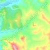 Пашин topographic map, elevation, terrain