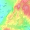 Llyn Eiddwen topographic map, elevation, terrain