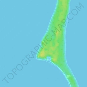 East Point topographic map, elevation, terrain