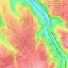 Kenley Common topographic map, elevation, terrain