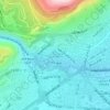 Tishreen Park topographic map, elevation, terrain