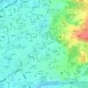 嘉義市東區體育館 topographic map, elevation, terrain