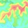 Lomela topographic map, elevation, terrain