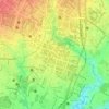 Alun-Alun Malang topographic map, elevation, terrain