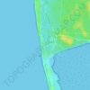 Phare de la Coubre topographic map, elevation, terrain