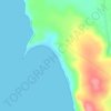 GIRYE MINI BEACH topographic map, elevation, terrain