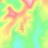Needed Tank topographic map, elevation, terrain