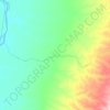 Kore topographic map, elevation, terrain