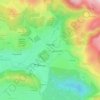 Pljevlja topographic map, elevation, terrain