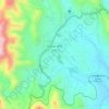 Ghinda topographic map, elevation, terrain