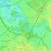 Kenworthy Wood topographic map, elevation, terrain
