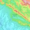 Bardiya National Park topographic map, elevation, terrain