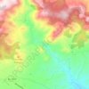 Rambla de Oria topographic map, elevation, terrain
