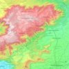 Bhavani topographic map, elevation, terrain