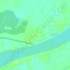 Telago Rajo topographic map, elevation, terrain