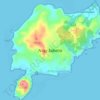 Nosy Sakatia topographic map, elevation, terrain