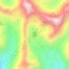 Pitkin Lake topographic map, elevation, terrain