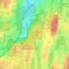 Wadsworth Falls State Park topographic map, elevation, terrain