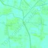 Sungai Serayu topographic map, elevation, terrain