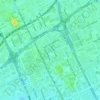 Kresge Ford Basement Courtyard topographic map, elevation, terrain