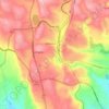 Limuru topographic map, elevation, terrain