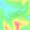 Rocky Drift topographic map, elevation, terrain