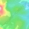 Loch Minnoch topographic map, elevation, terrain