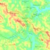 Bagan Batu topographic map, elevation, terrain
