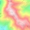 Serra del Rei topographic map, elevation, terrain