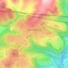 Mevaseret Tsiyon topographic map, elevation, terrain