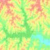 Lake Thunderbird State Park topographic map, elevation, terrain