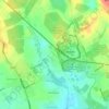 Ashby de la Zouch Canal topographic map, elevation, terrain