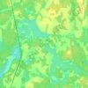 Ruth Lake topographic map, elevation, terrain