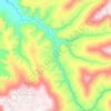 Muger topographic map, elevation, terrain