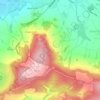 Coopers Hill Wood topographic map, elevation, terrain