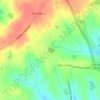 Willoughby Lake topographic map, elevation, terrain
