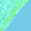Holiday Beach topographic map, elevation, terrain