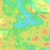 Dogtown Lake topographic map, elevation, terrain
