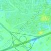 MBZ City Park topographic map, elevation, terrain