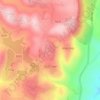 Kida topographic map, elevation, terrain