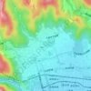 Arisugawa River topographic map, elevation, terrain