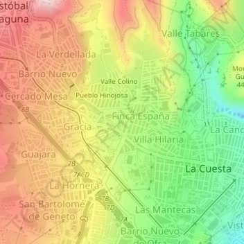 Parque Roberto Torres del Castillo topographic map, elevation, terrain