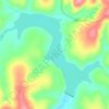 Klipkoppie Dam topographic map, elevation, terrain